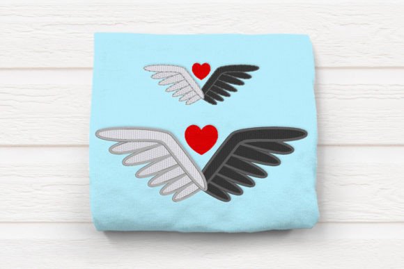 Angel and Demon Dual Wings Embroidery Review for Personalized Gifts