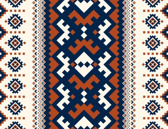 Aztec Embroidery Geometric Pattern Review for Apparel Projects