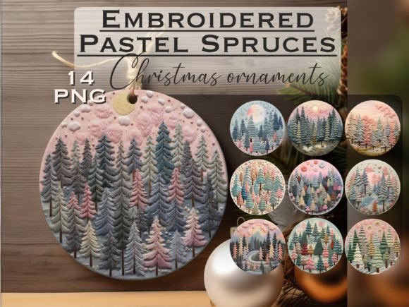 Embroidery Spruce Tree Round Ornament Review for Real Projects