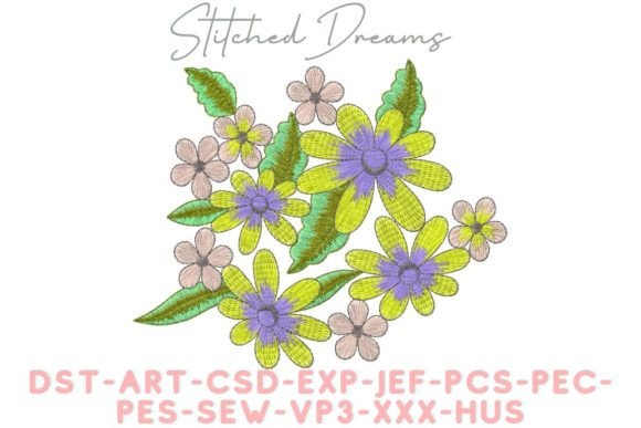 Floral Paradise Embroidery Design Review for Etsy Sellers