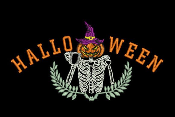 Halloween Party Embroidery: A Standout Design for Craft Fairs