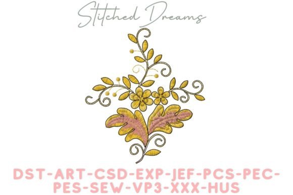 Reviewing Creative Foliage Embroidery Design for Seasonal Use